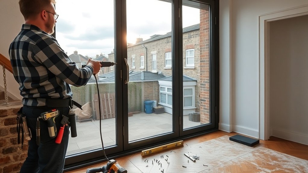 Aluminium Door Installation Mill Hill