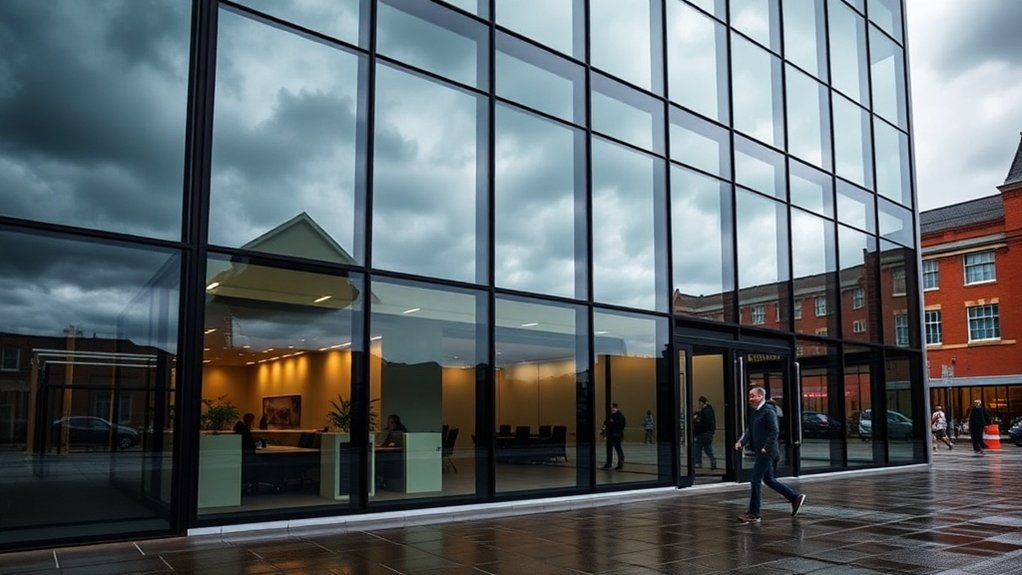 Commercial Glazing Arrandene Open Space