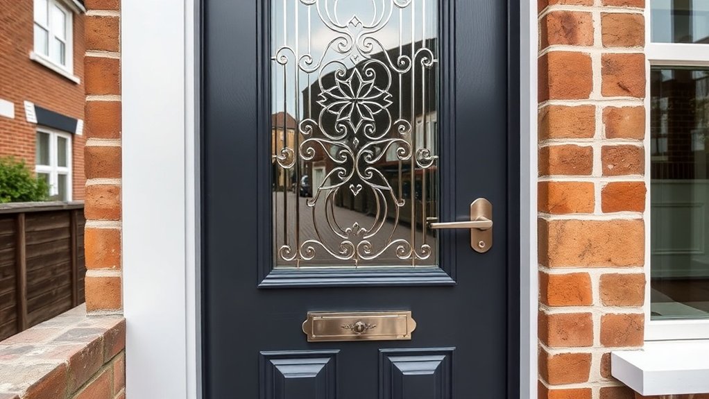Composite Door Glazing Mill Hill
