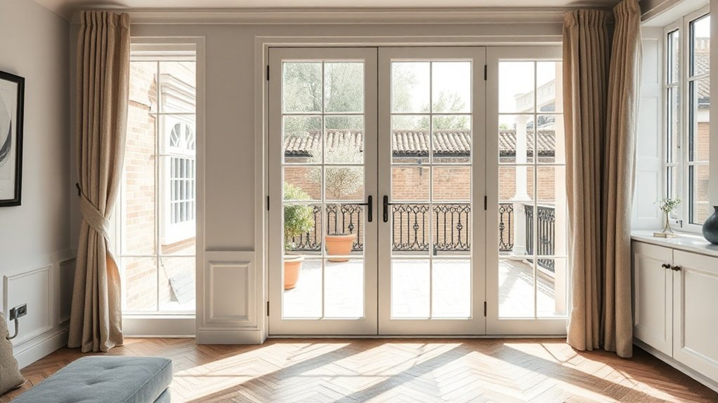French Door Glazing Mill Hill