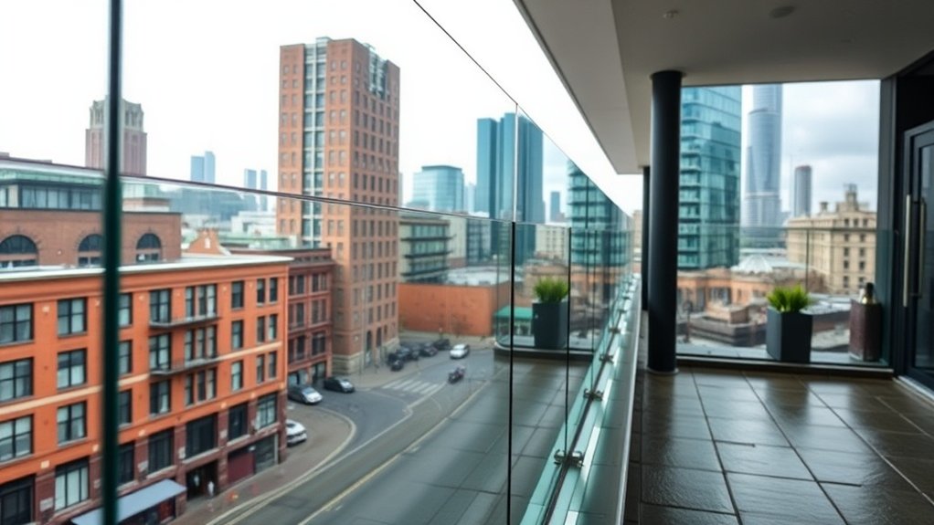 Glass Balustrades Arrandene Open Space