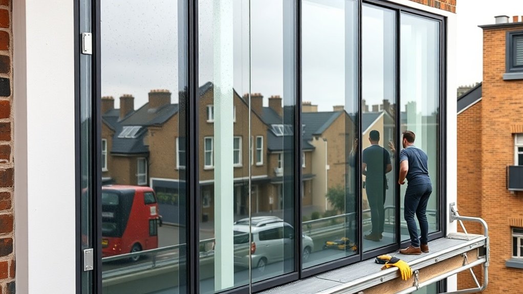 Polycarbonate to Glass Conversion Mill Hill