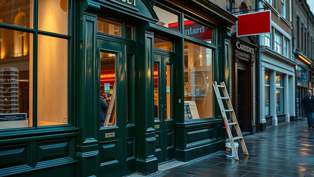 Shop Front Repair Mill Hill