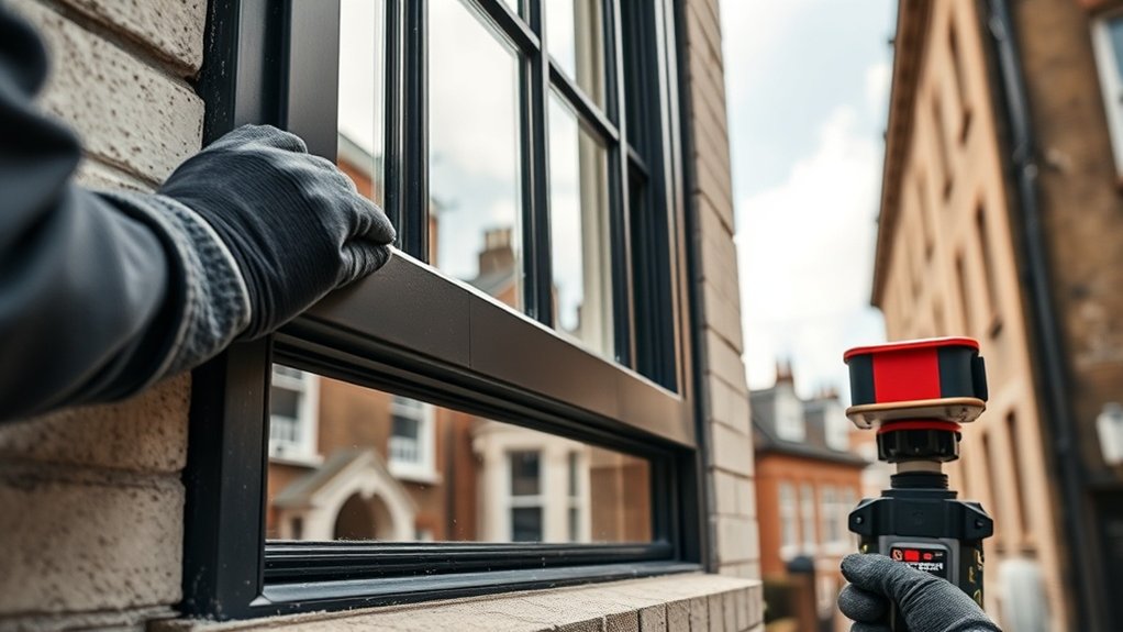 Steel Window Installation Mill Hill